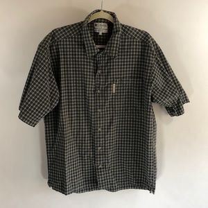 Columbia short sleeved flannel with pocket